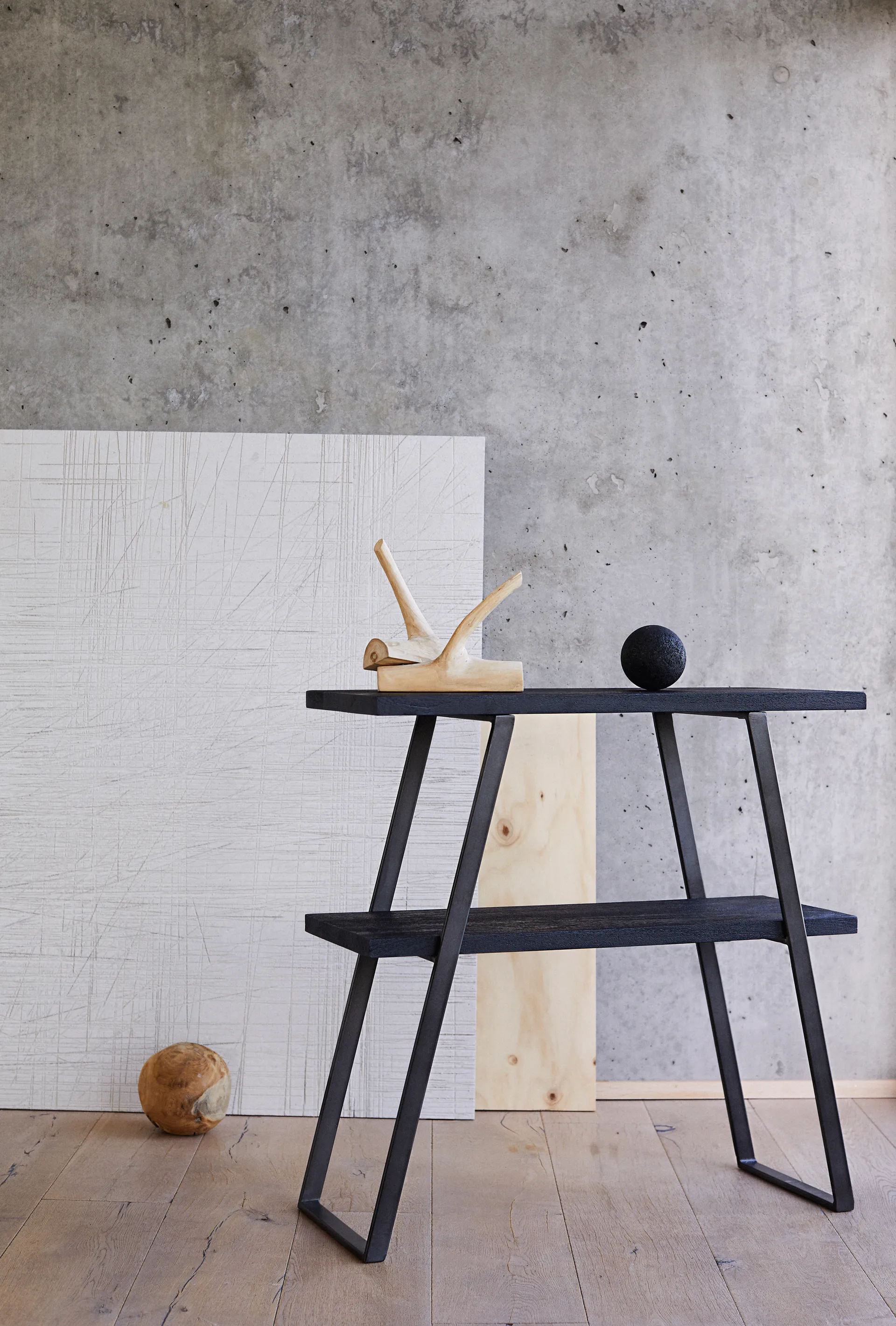 Quill Konsolentisch, Schwarz MUUBS