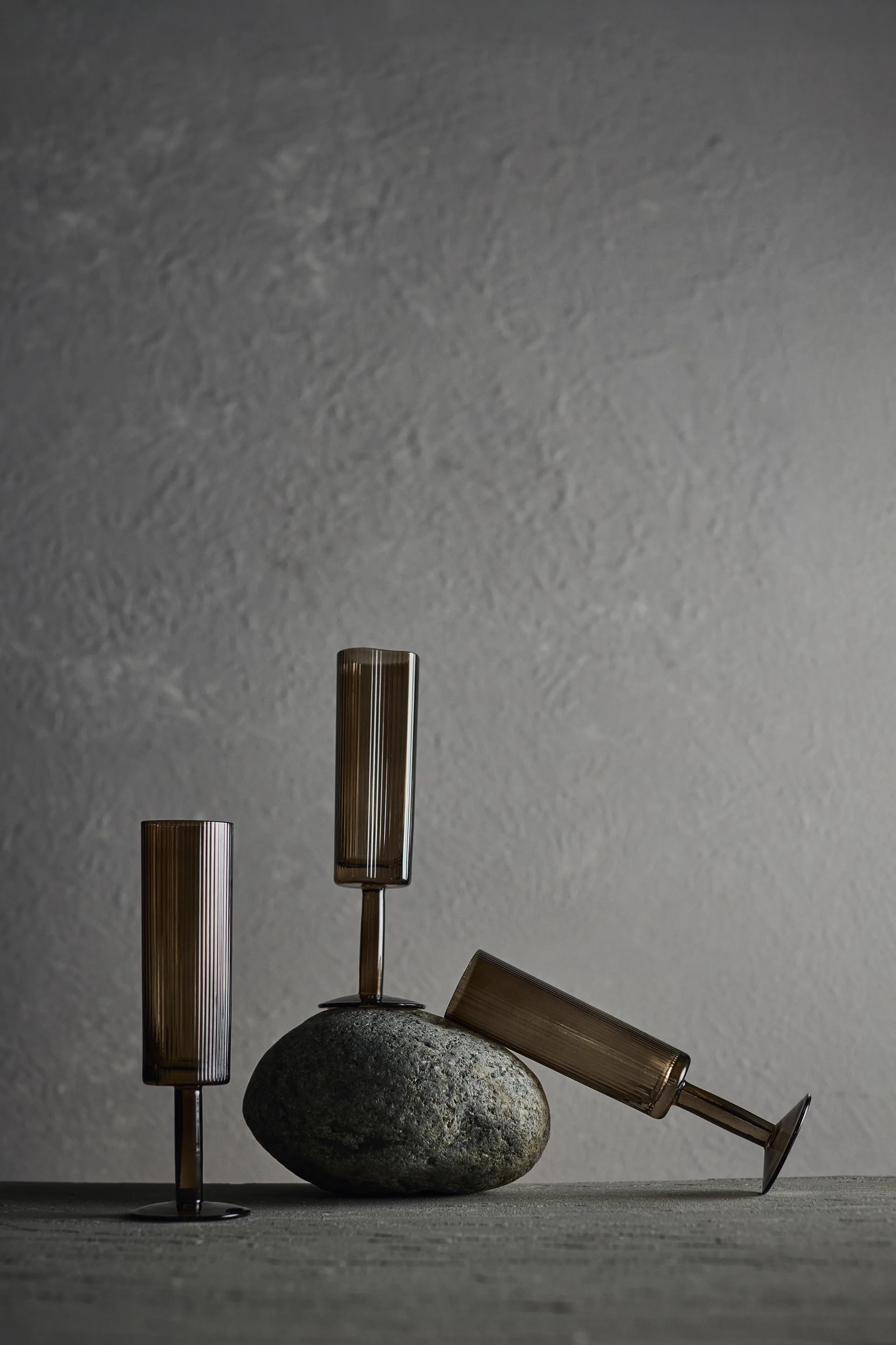 Ripe Champagnerglas 14,5 cl, Smoked brown MUUBS