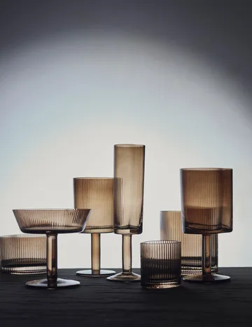 Ripe Champagnerglas 14,5 cl - Smoked brown - MUUBS