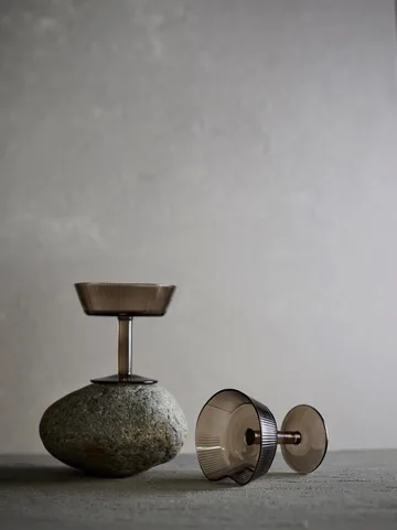 Ripe Cocktailglas 15 cl - Smoked brown - MUUBS