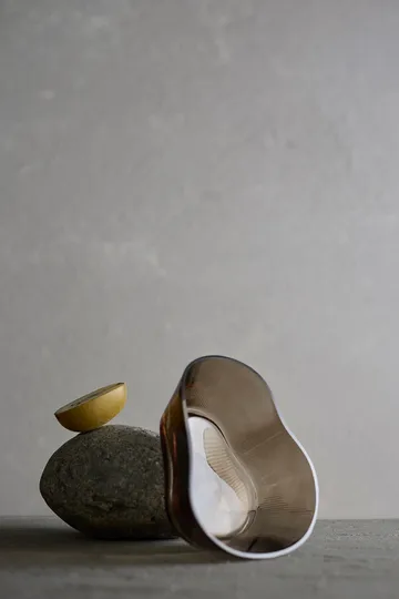 Ripe Schale - Smoked brown, Ø17,5x5 cm - MUUBS