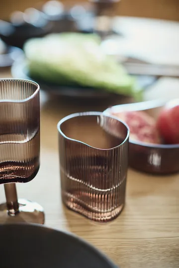 Ripe Wasserglas 39 cl - Smoked brown - MUUBS