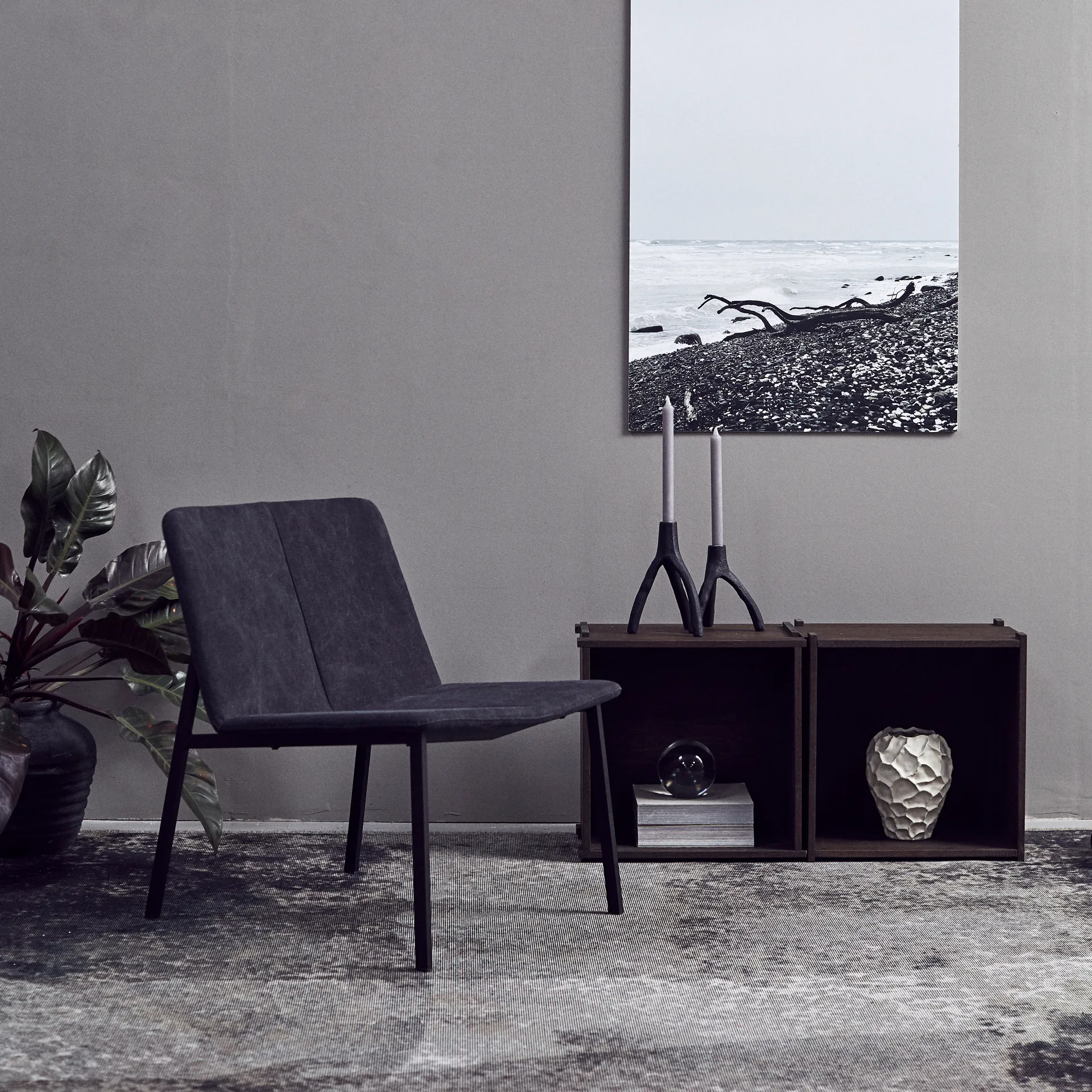 Soil Vase 21,5cm, Vanilla MUUBS