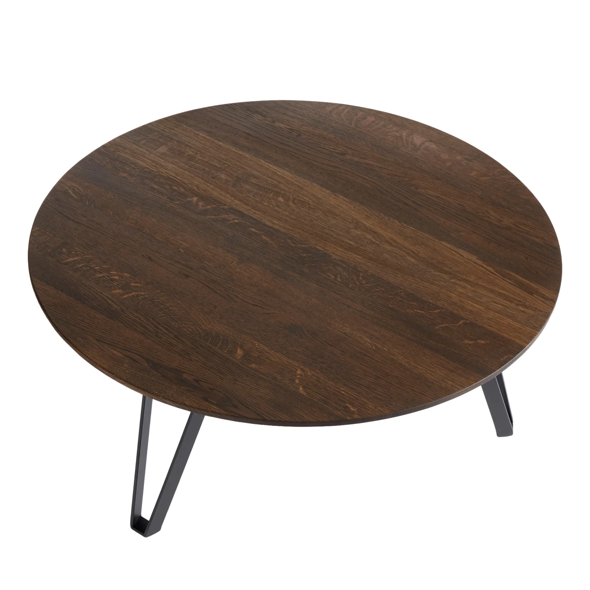 Space Couchtisch Ø90cm, Geräucherte Eiche MUUBS