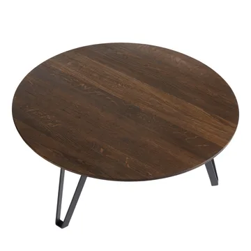 Space Couchtisch Ø90cm - Geräucherte Eiche - MUUBS
