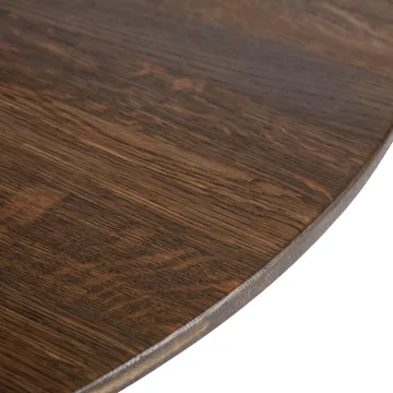 Space Couchtisch Ø90cm - Geräucherte Eiche - MUUBS