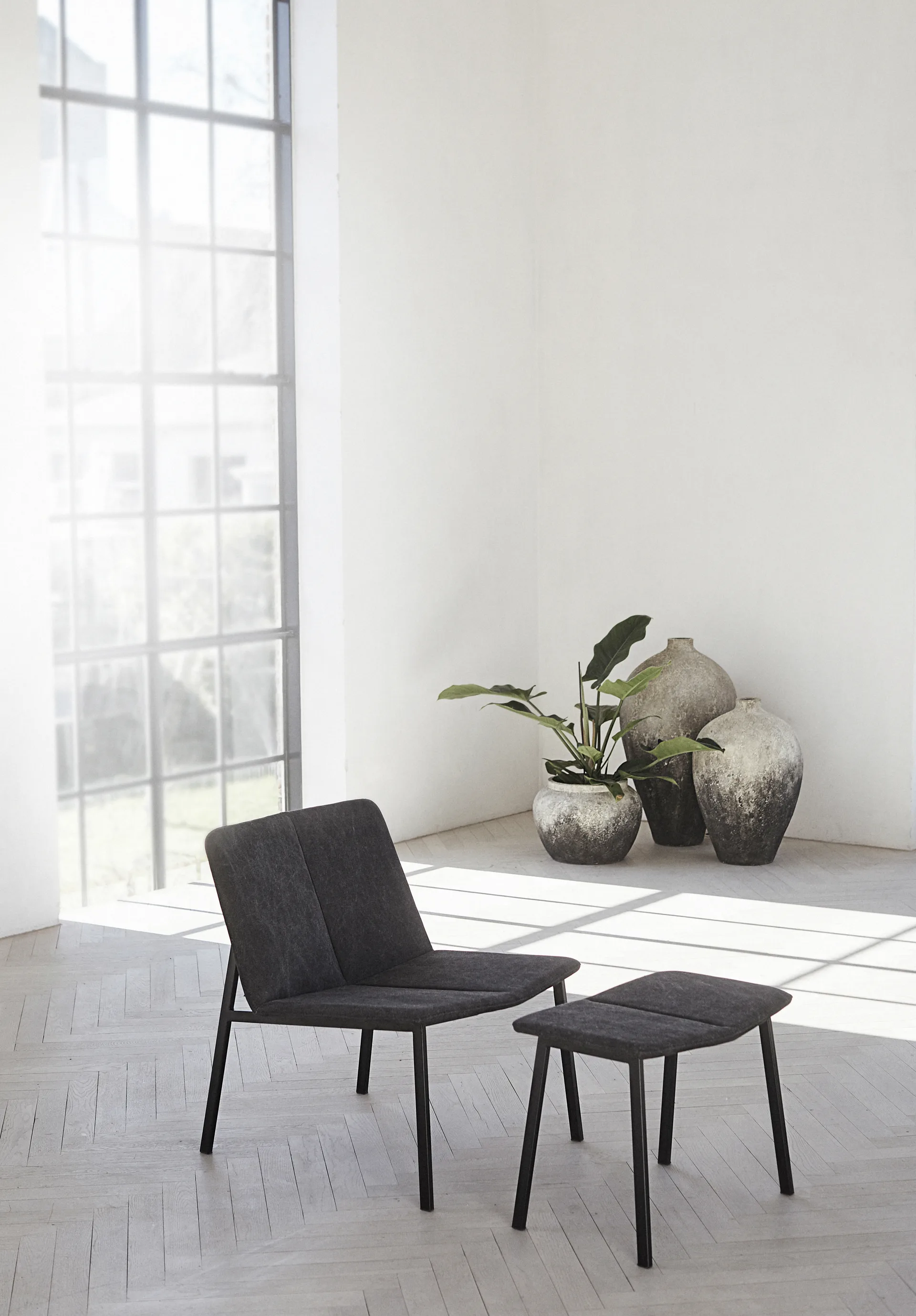 Story Vase 30cm, Grey MUUBS