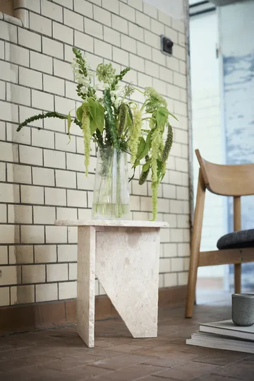 Tetra Lounge Chair - Betonfarbenes Gewebe-naturgeölte Eiche - MUUBS