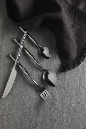 Uta Besteckset 16 Teile - Polierter Stahl - MUUBS