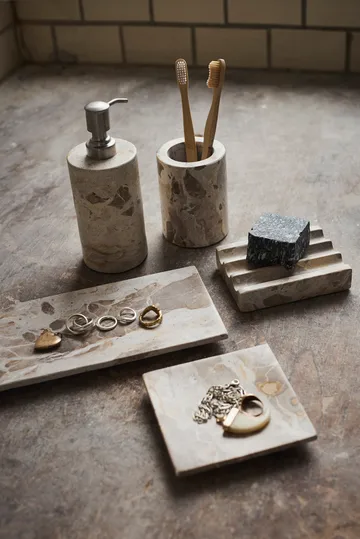 Weiße Seifenschale - Seashell - MUUBS