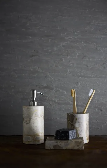 Weiße Seifenschale - Seashell - MUUBS