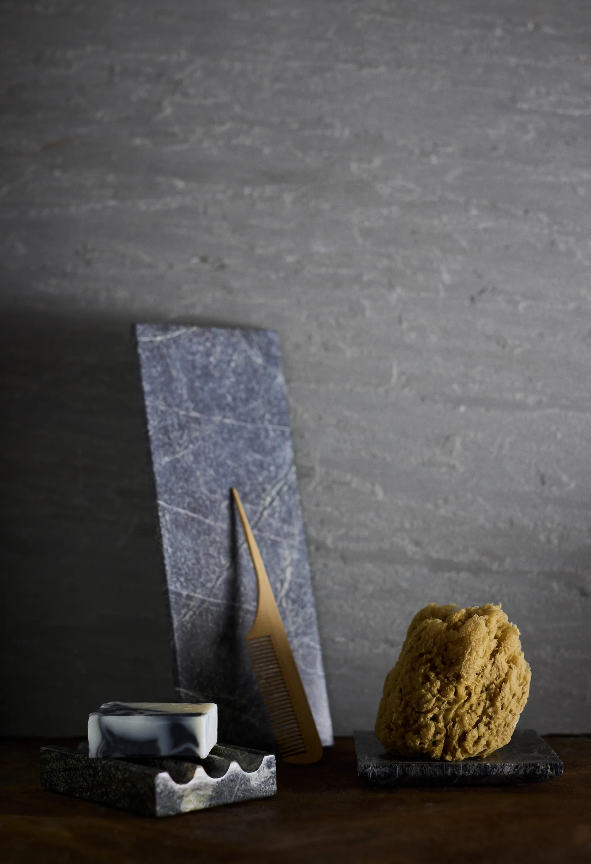 Weiße Seifenschale, Seegras MUUBS