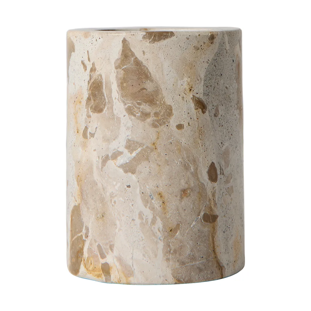 Weiße Zahnbürstenhalter, Seashell MUUBS