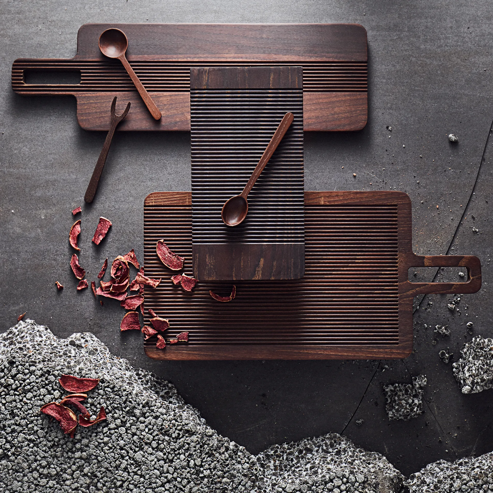 Yami Tapastablett 15 x 49cm, Braun MUUBS