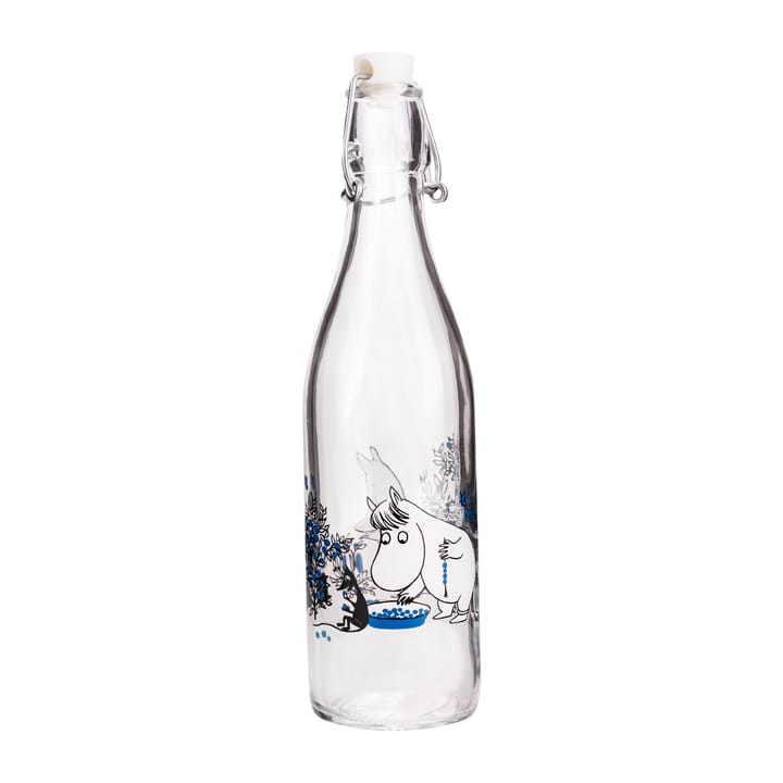 Blueberries Glasflasche 0,5 L, Transparent Muurla