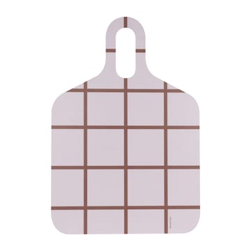 Checks & Stripes Tablett 30 x 44cm - Brown-beige - Muurla