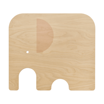 Elephant Chop & Serve Schneidebrett L - Yellow - Muurla