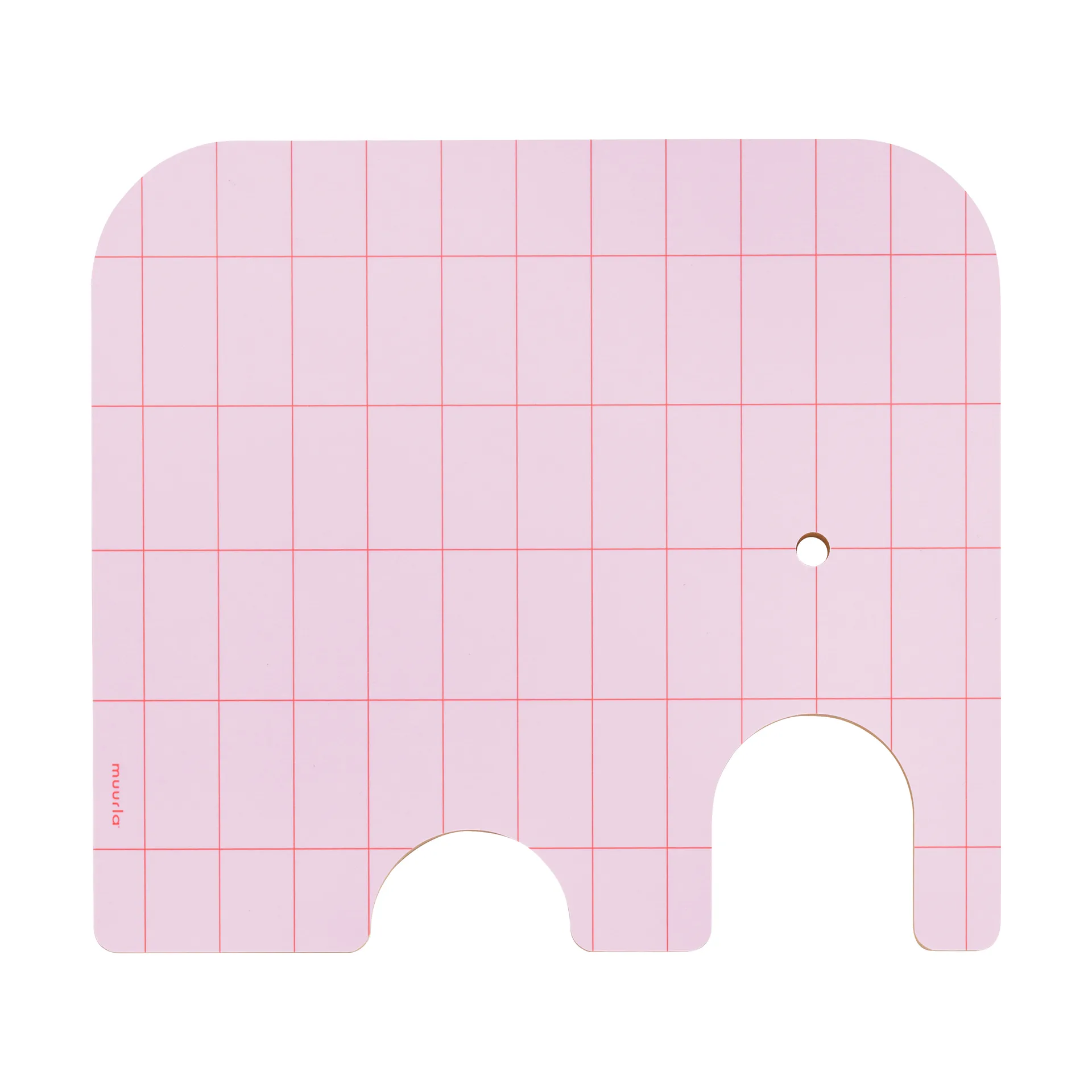 Elephant Chop & Serve Schneidebrett M, Pink Muurla