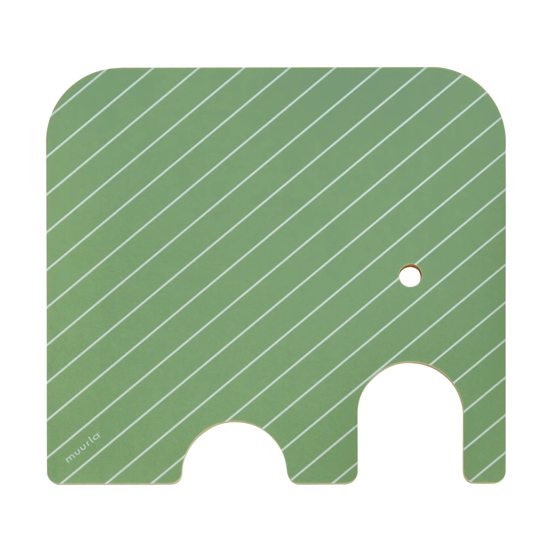 Elephant Chop & Serve Schneidebrett S, Green Muurla