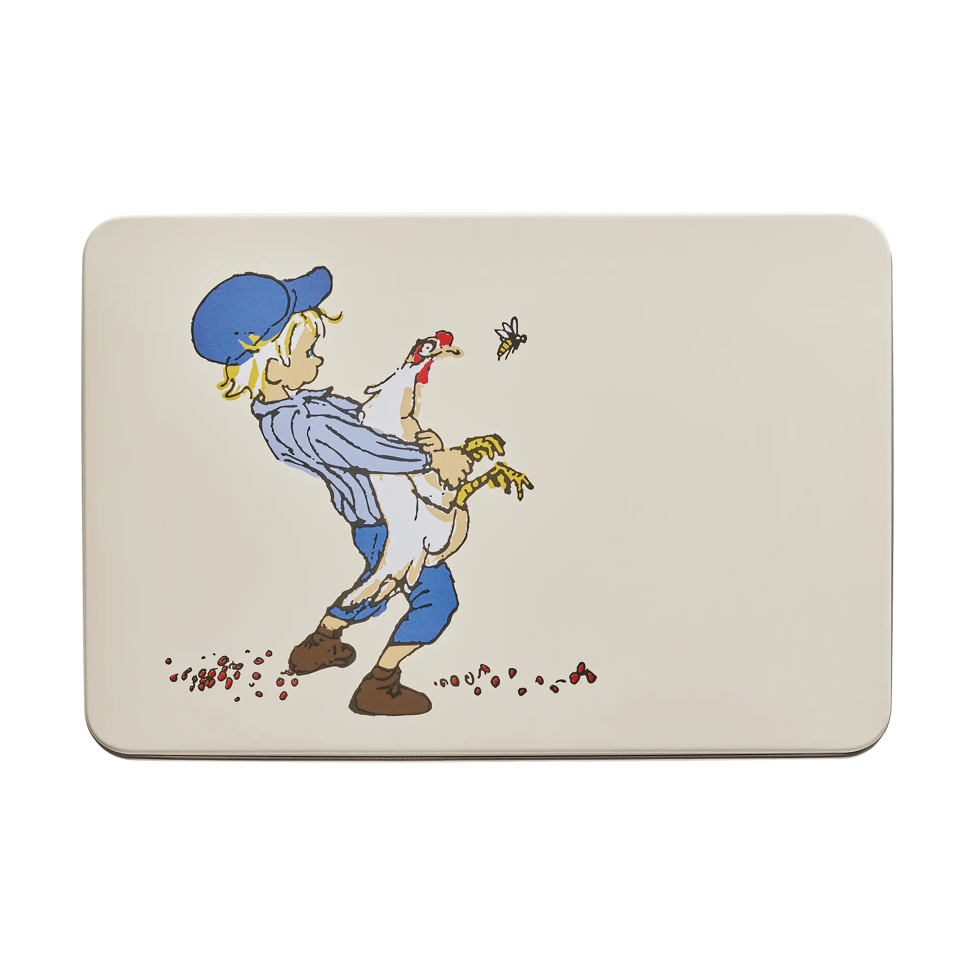 Emil Blechdose 18x12x6 cm, Cluck Cluck Muurla