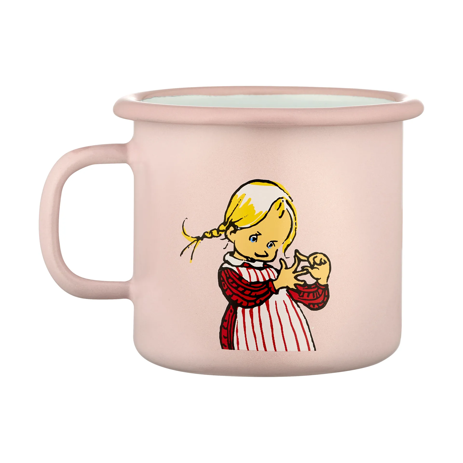 Emil blue Emaillierter Becher 2,5 dl, Ida Muurla