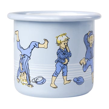 Emil blue Emaillierter Becher 2,5 dl - Light Blue - Muurla