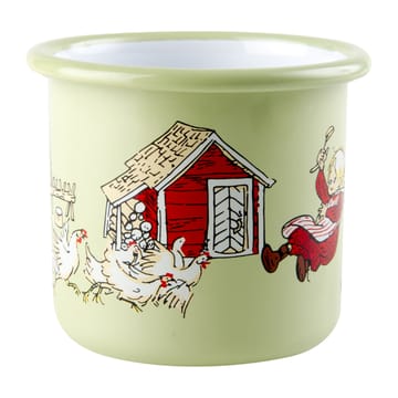 Emil & Ida Emaillierte Tasse 2,5 dl - Green - Muurla