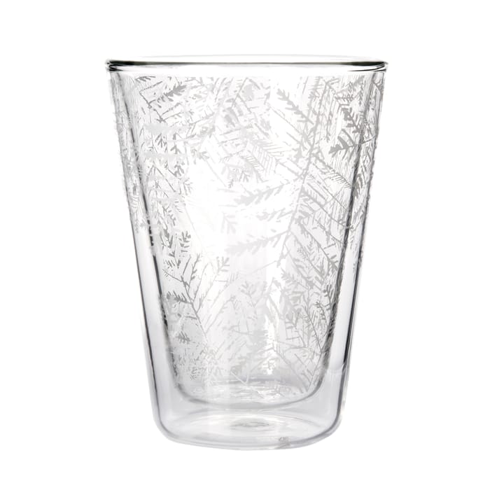 Frost doppelwandiges Glas 30cl - Weiß-klar - Muurla