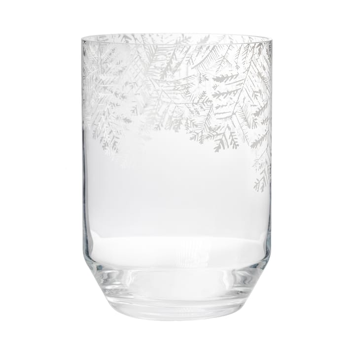 Frost Vase und Windlicht 20cm - Weiß-klar - Muurla