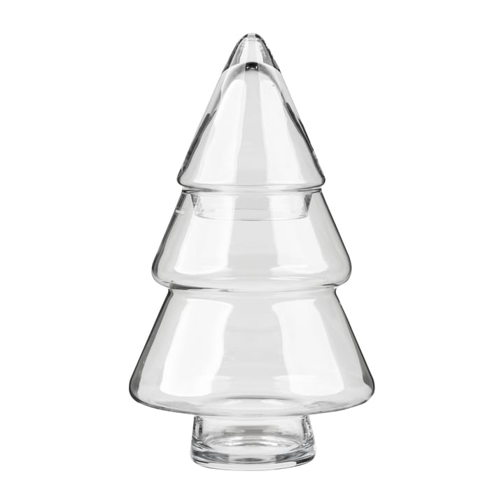 Glass tree Glasdose mit Deckel 30cm - Klar - Muurla