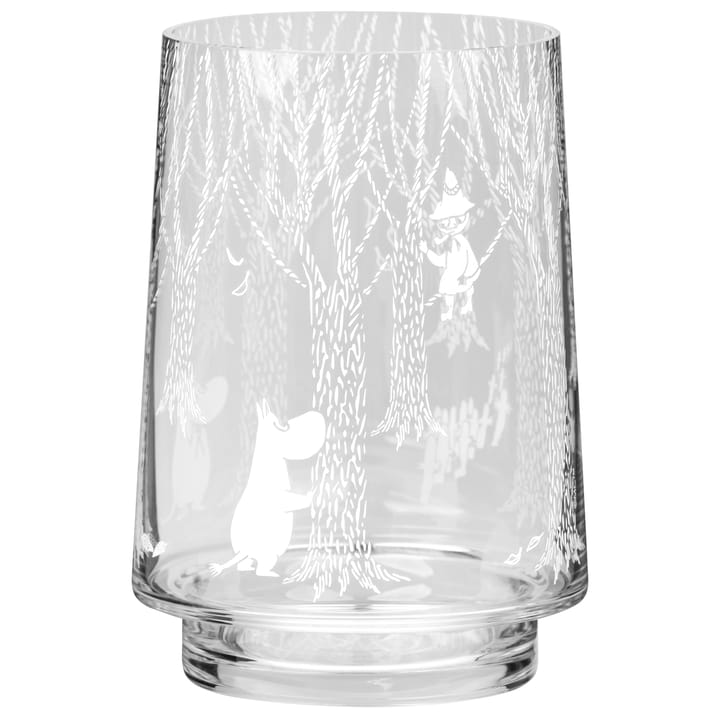 In the Woods Windlicht/Vase 20cm - Klar-weiß - Muurla