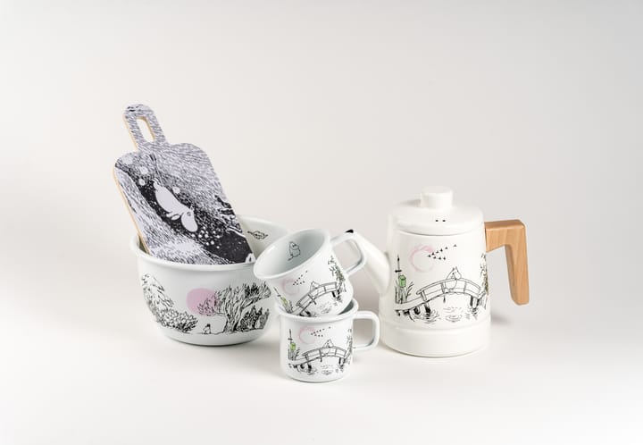 Just wandering Emaille Schale 2 L, Multi Muurla