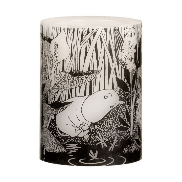 Moomin Blockkerze LED 10 cm - The pond - Muurla