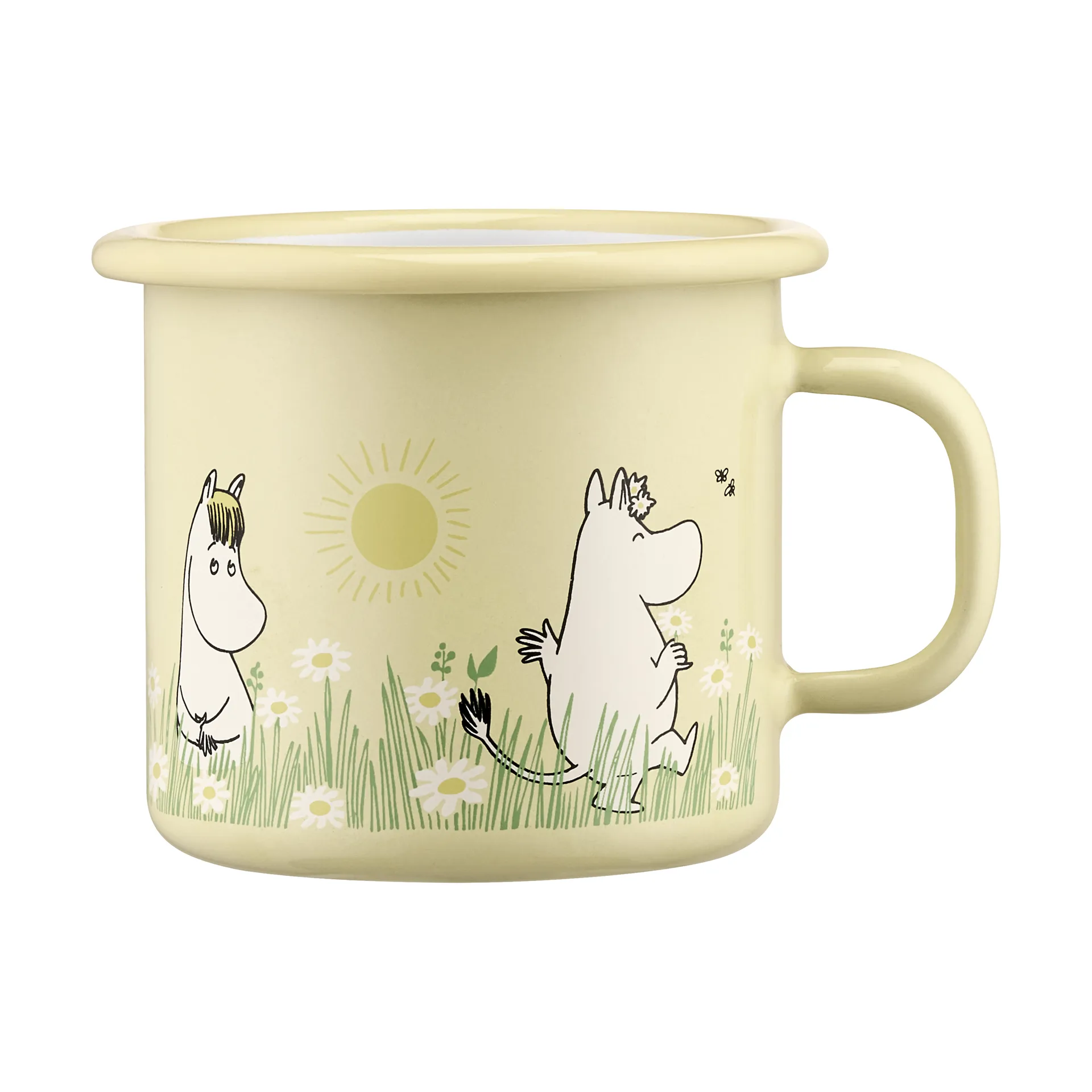 Moomin Emaille Tasse 25 cl, Meadow Muurla
