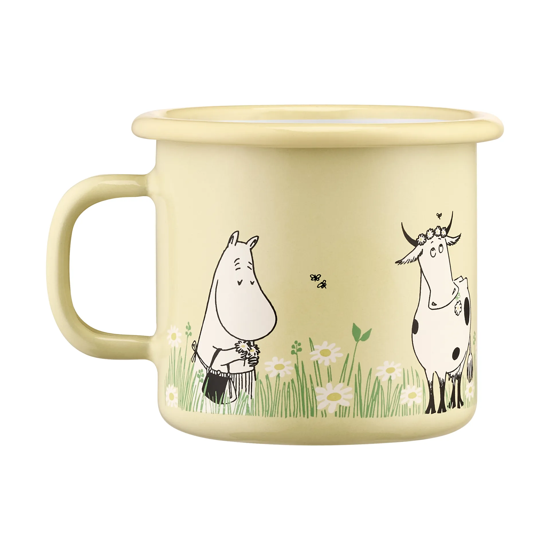 Moomin Emaille Tasse 25 cl, Meadow Muurla