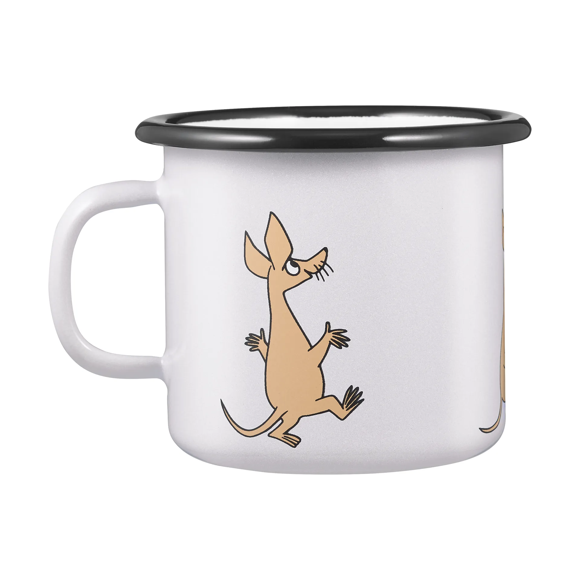 Moomin Emaille Tasse 25 cl, Retro Sniff Muurla