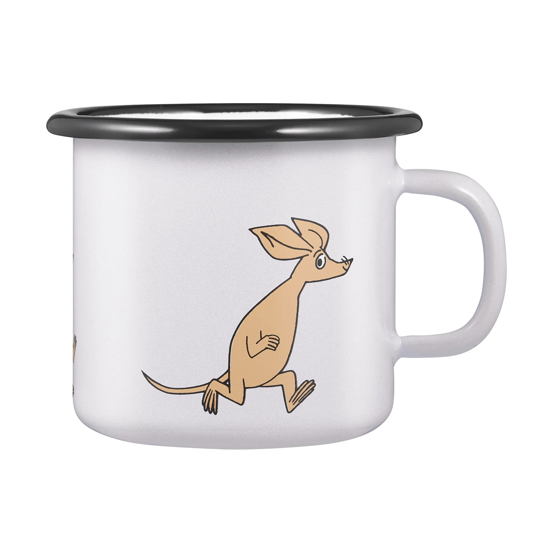 Moomin Emaille Tasse 25 cl, Retro Sniff Muurla
