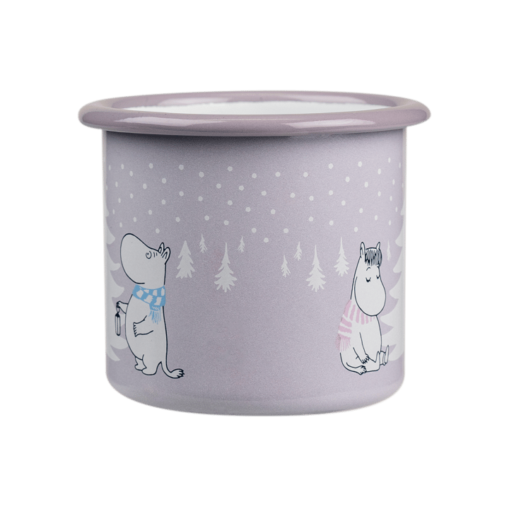 Moomin Emaille Tasse 25 cl, Snowfall Muurla