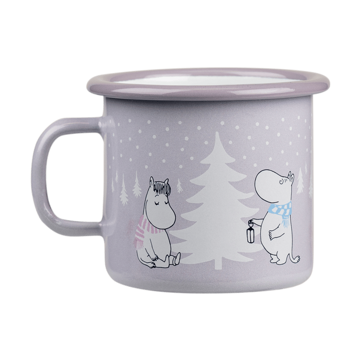 Moomin Emaille Tasse 25 cl, Snowfall Muurla