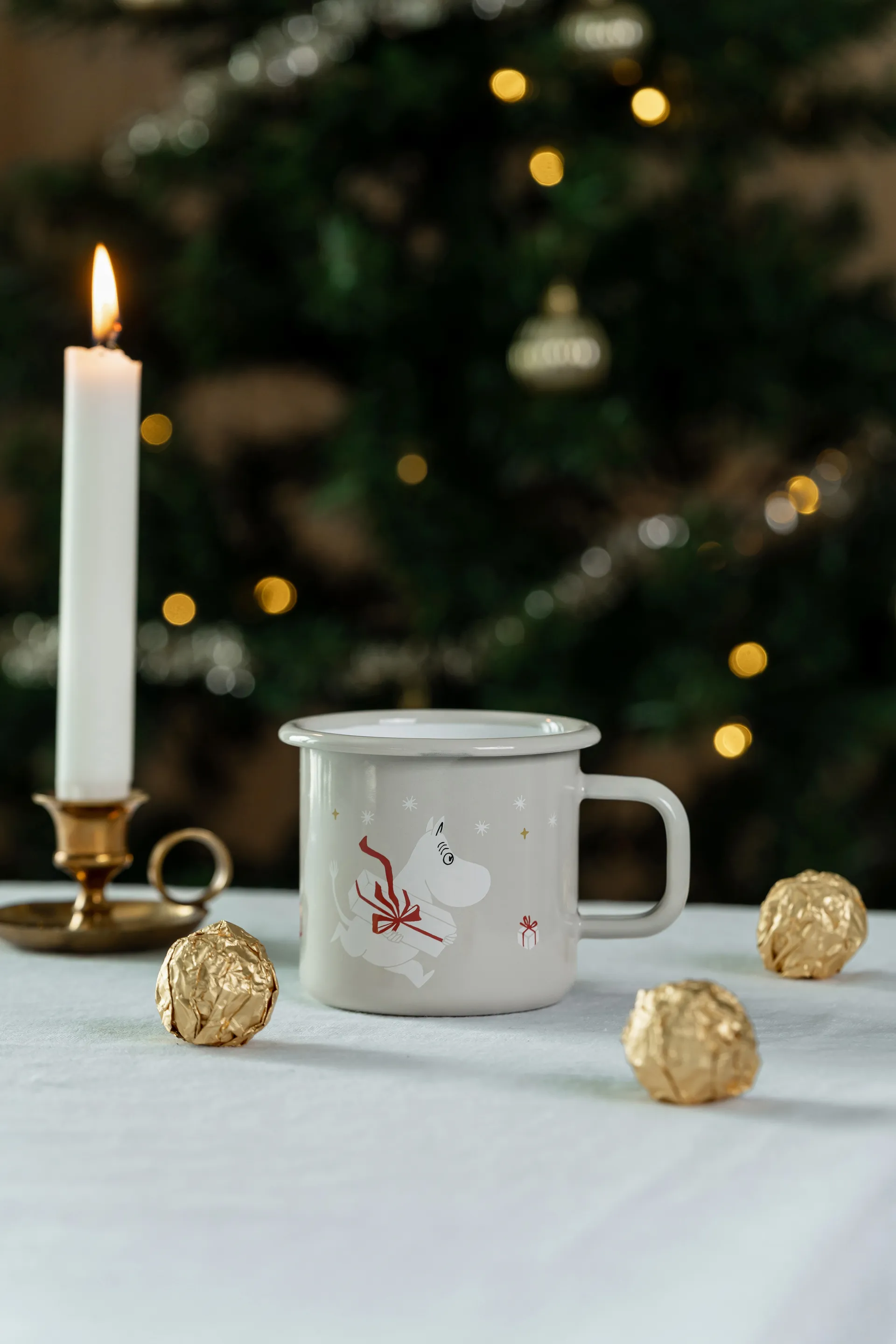 Moomin Emaille Tasse 37 cl, Gifts Muurla