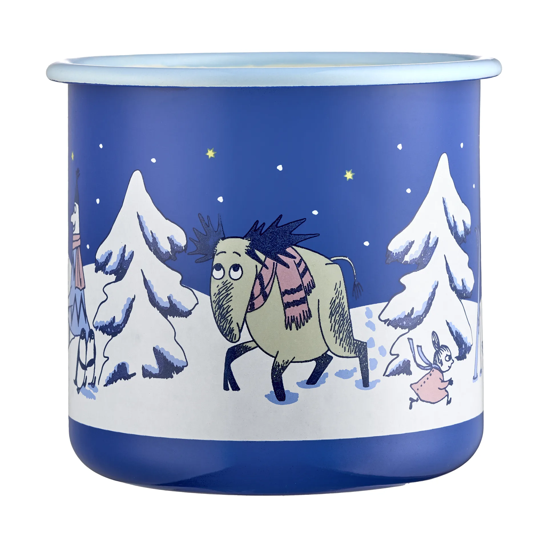 Moomin Emaillebecher 80 cl, Starry night Muurla