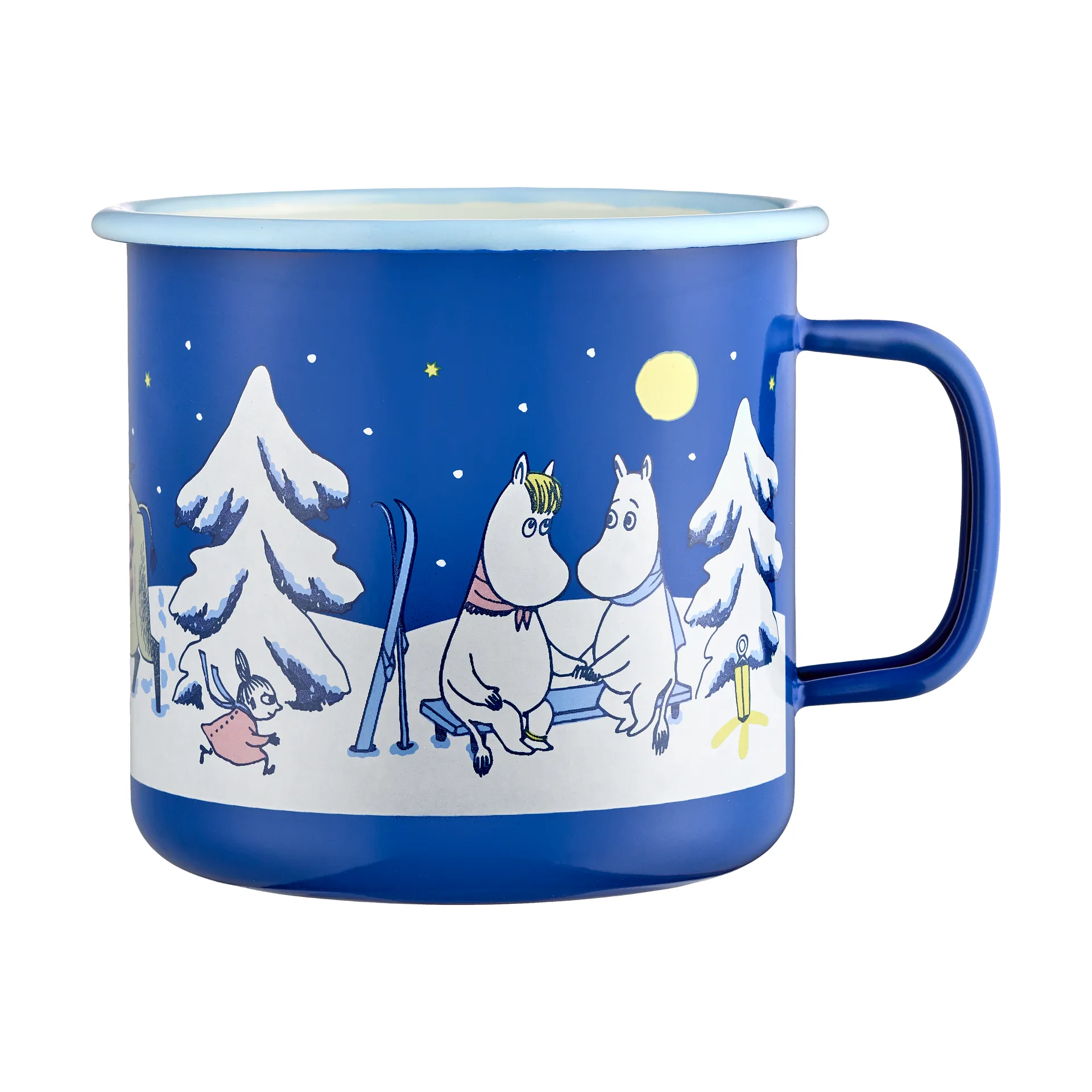 Moomin Emaillebecher 80 cl, Starry night Muurla