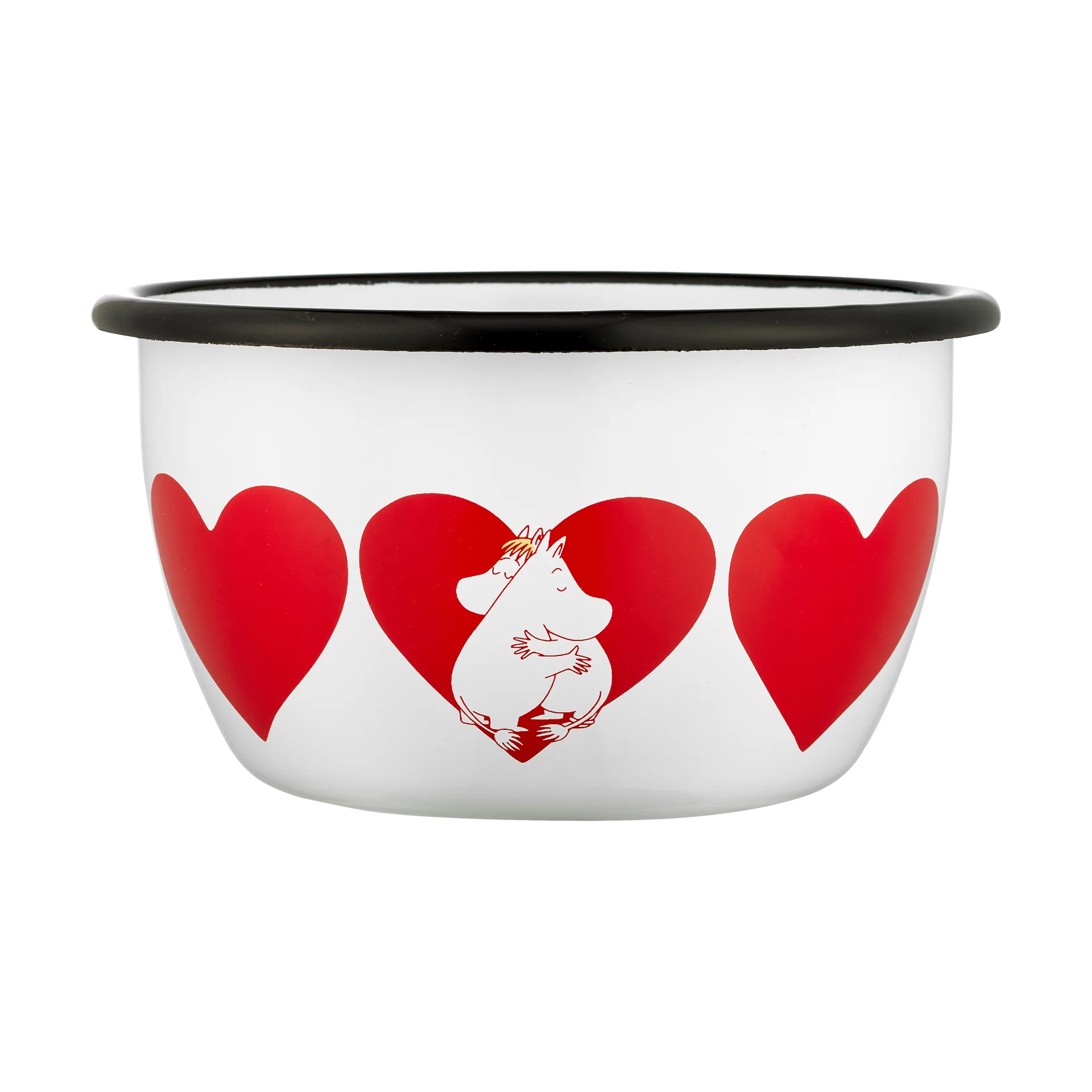 Moomin Emailleschale 60 cl, Heart Muurla