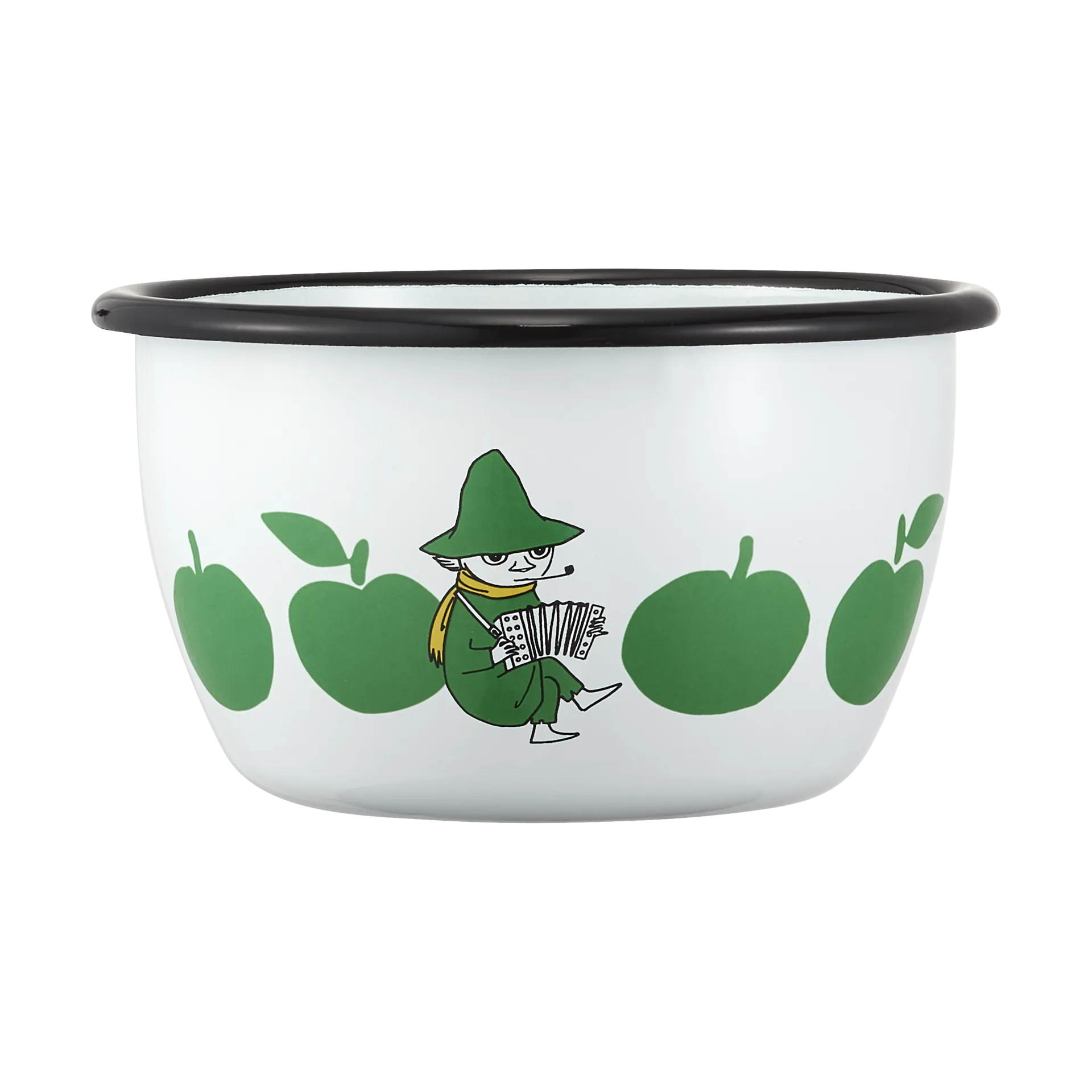 Moomin Emailleschale 60 cl, Joyfull Apples Muurla