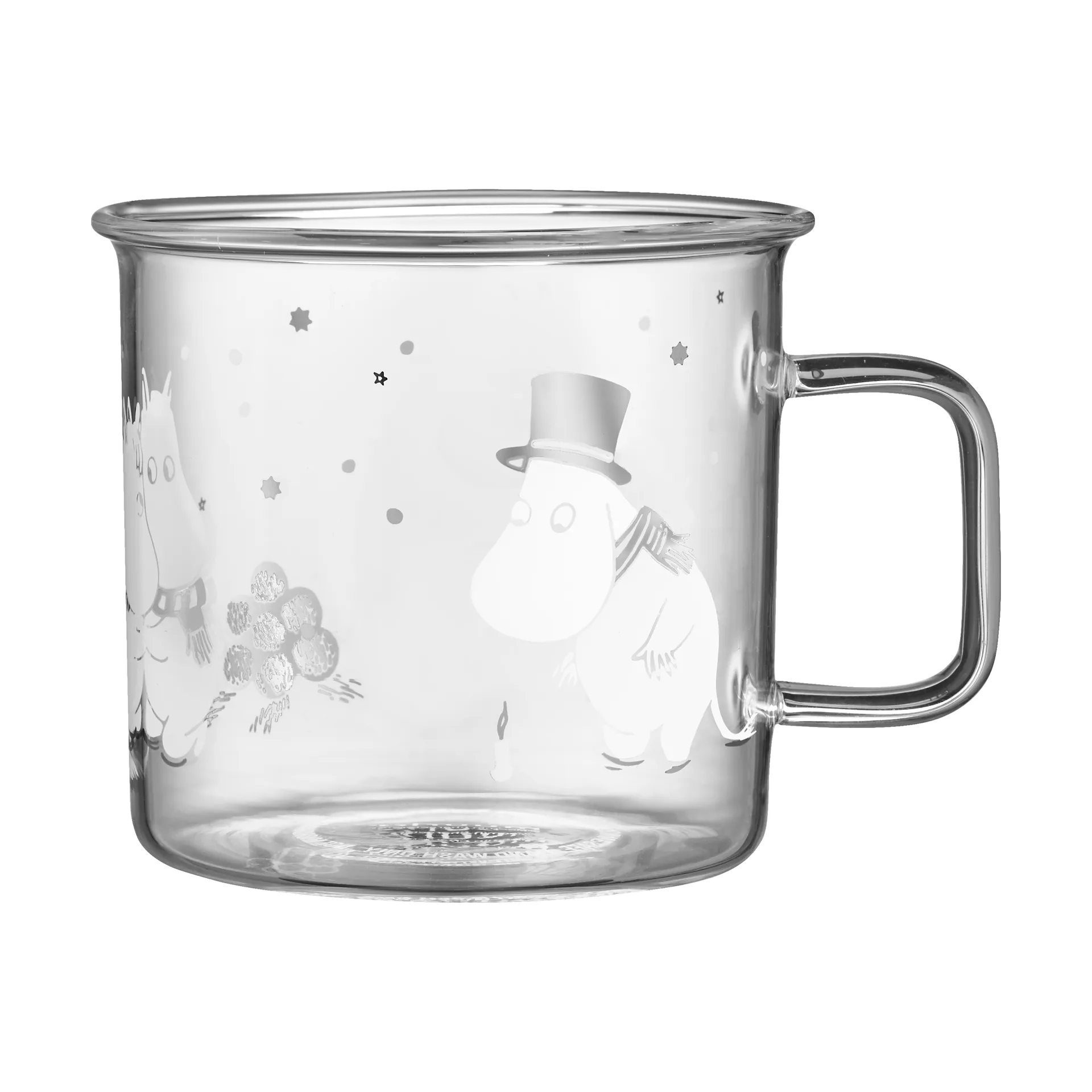 Moomin Glastasse 35 cl, Let it snow Muurla