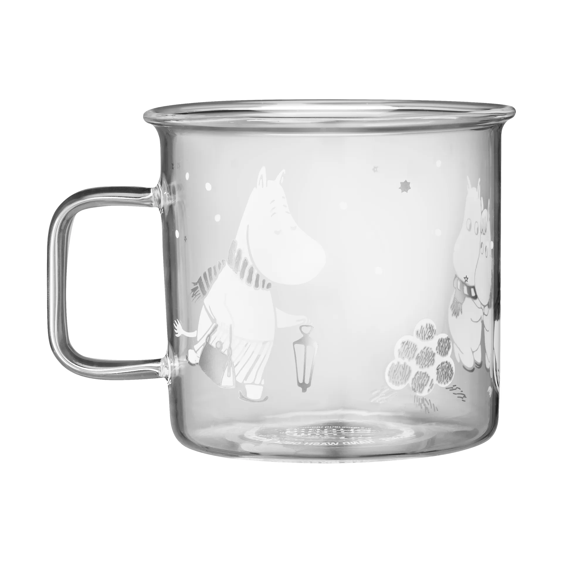 Moomin Glastasse 35 cl, Let it snow Muurla