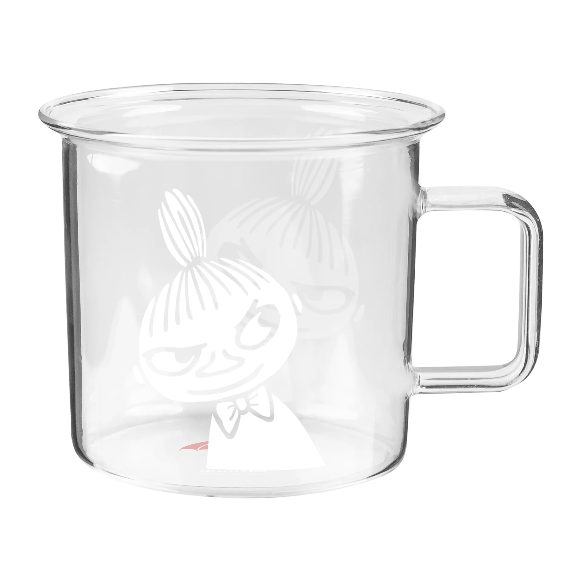 Moomin Glastasse klar 35 cl, Little My Muurla