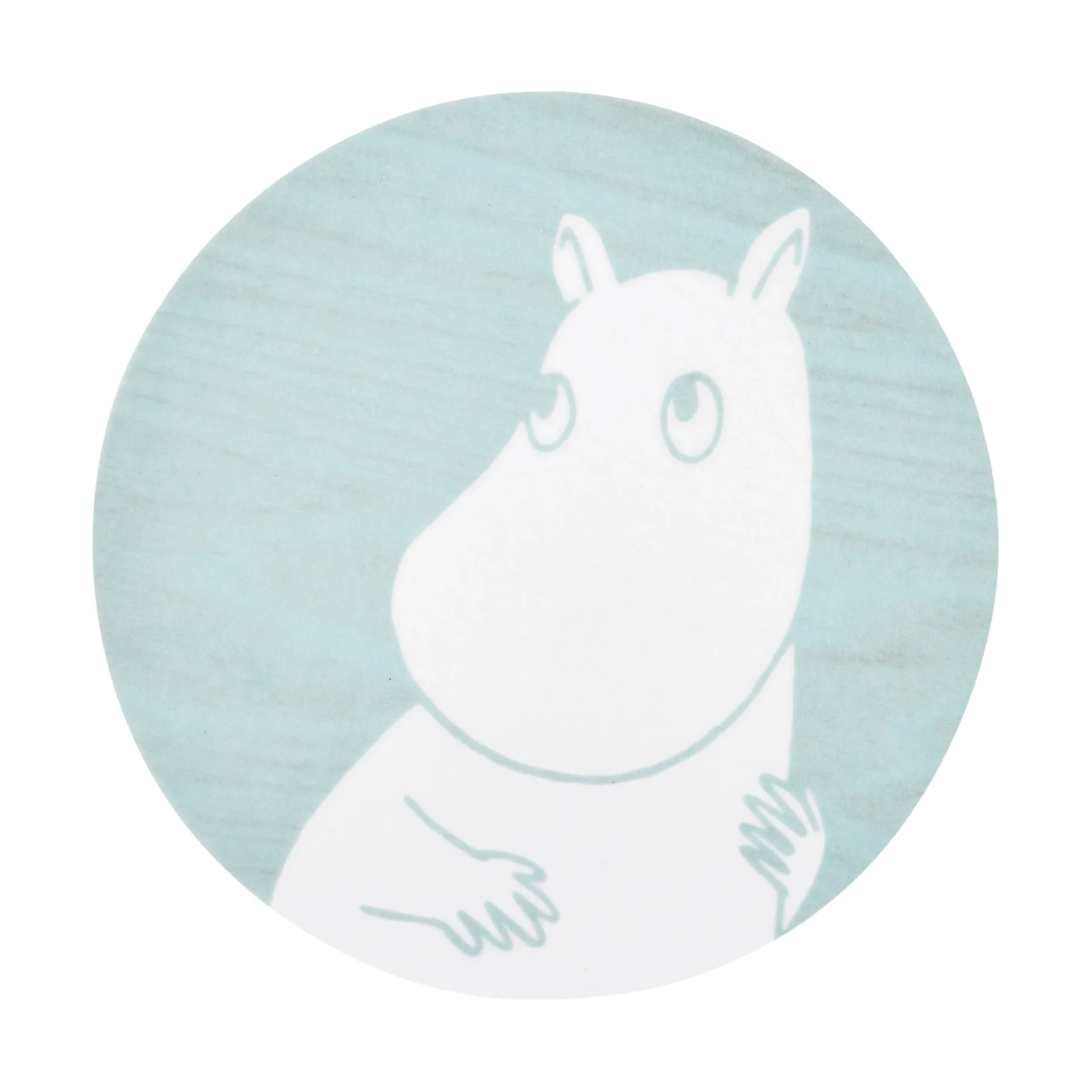Moomin Glasuntersetzer Ø10 cm, Momintroll Muurla