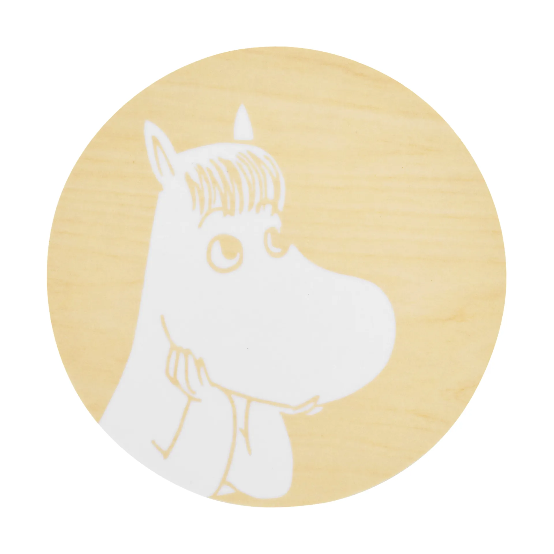 Moomin Glasuntersetzer Ø10 cm, Snorkmaiden Muurla