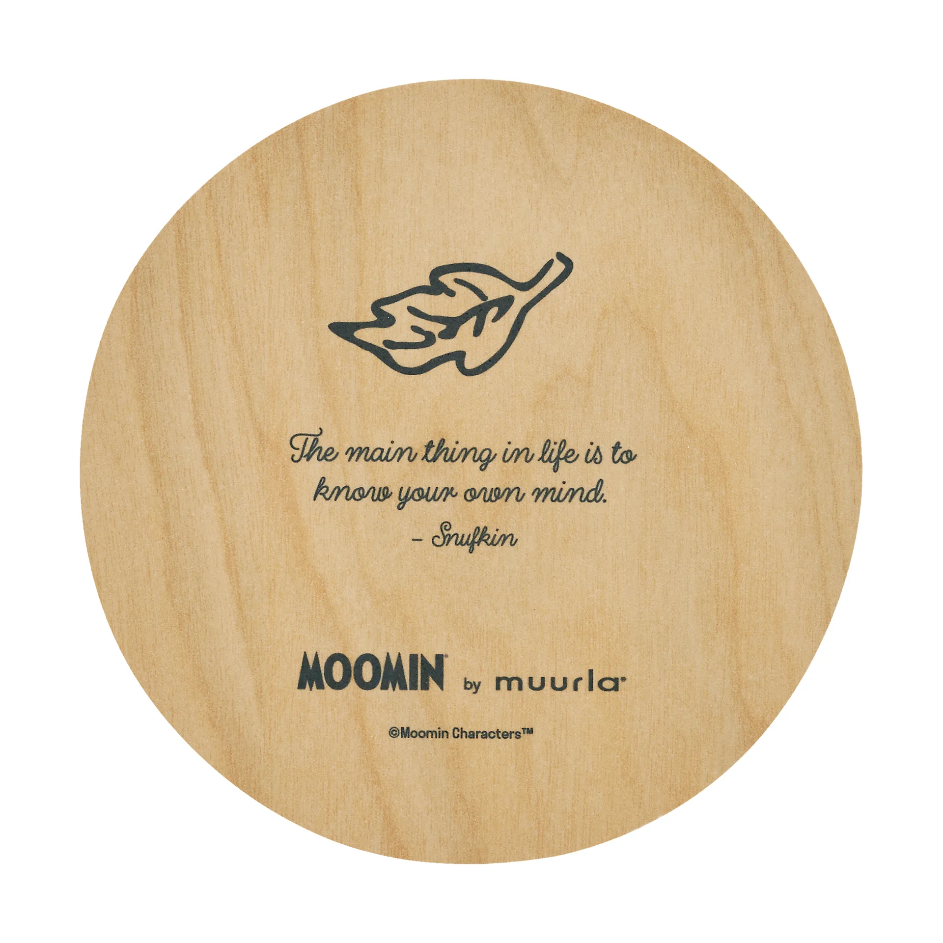 Moomin Glasuntersetzer Ø10 cm, Snufkin Muurla